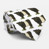 「Beltie」ベルトを付けられたギャロウェー ネクタイ (ロール)