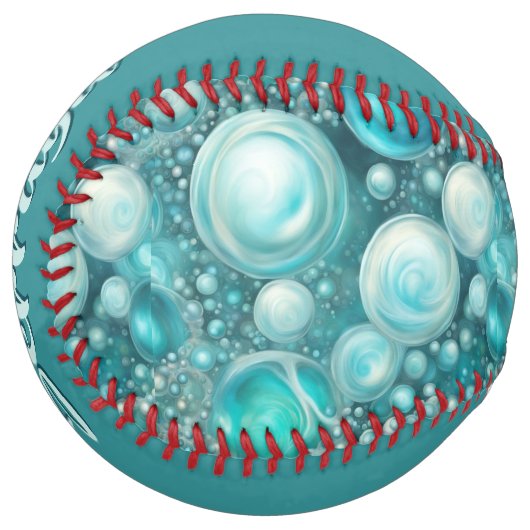 Beluga Bubbles (personalize) ソフトボール (正面左)