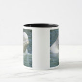 Beluga Whale、Delphinapterus leucas) マグカップ (中央)