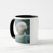Beluga Whale、Delphinapterus leucas) マグカップ (正面左)