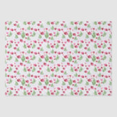 Beluga Whale Valentine's Tissue Paper in White 薄葉紙 (正面)