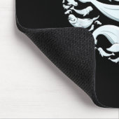 Beluga Whales Valentine Days For Kids Boy Girl Men マウスパッド (コーナー)