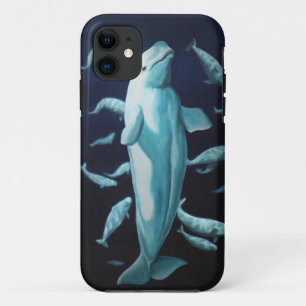 Beluga Wheel iPhone5ケース鯨製頭が切れる電話ケース iPhone 11 ケース