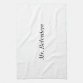 Belvedere氏 キッチンタオル (縦)