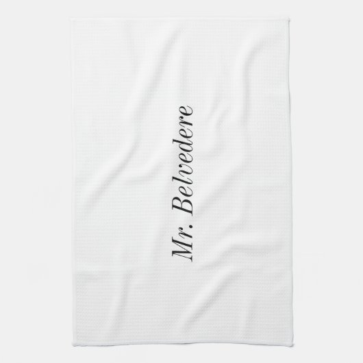 Belvedere氏 キッチンタオル (縦)