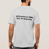 Belwoodstockの基本的なTシャツ Tシャツ (裏面)