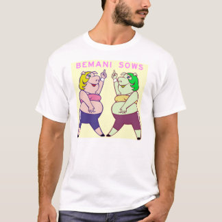 bemaniの雌豚 tシャツ