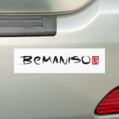 #bemanisoのstickit バンパーステッカー (車上)