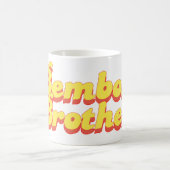 Bembomの兄弟のロゴ コーヒーマグカップ (中央)
