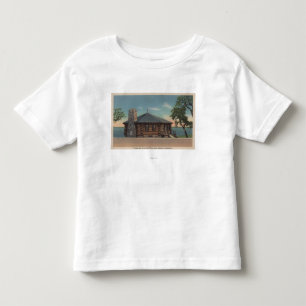 Bemidji、MN -州Bldgの暖炉の眺め トドラーTシャツ