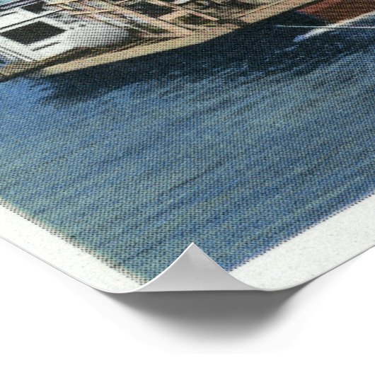 Bemus Pointとストウフェリーのビュー ポスター (角)