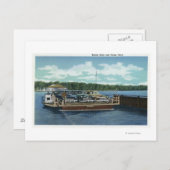 Bemus Pointとストウフェリーのビュー ポストカード (正面/裏面)