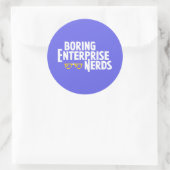 BENロゴシール – 紙 ラウンドシール (バッグ)