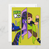 Ben 10アップグレードDNA変換 インビテーションポストカード (正面/裏面)