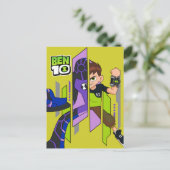 Ben 10アップグレードDNA変換 インビテーションポストカード (スタンド正面)