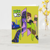 Ben 10アップグレードDNA変換 カード (黄色い花)