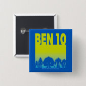 Ben 10エイリアンラインアップロゴ 缶バッジ (正面&裏面)