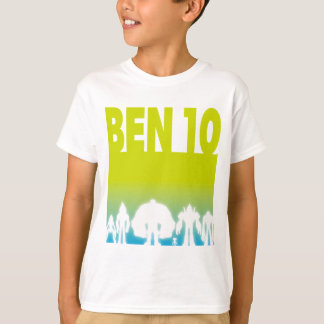 Ben 10エイリアンラインアップロゴ tシャツ