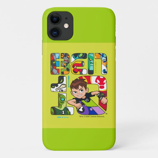 Ben 10エイリアンロゴ Case-Mate iPhoneケース (裏面)