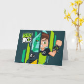 Ben 10ダイヤモンドヘッドDNA変換 カード (黄色い花)