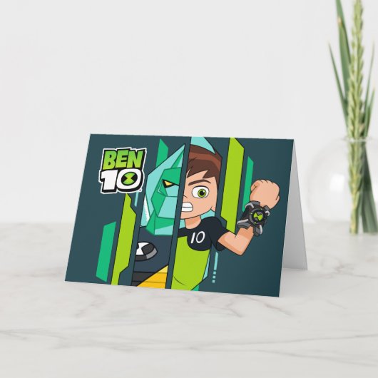 Ben 10ダイヤモンドヘッドDNA変換 カード (正面)