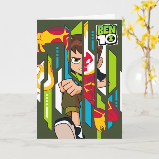 Ben 10 Heatblast DNA Transformation カード (黄色い花)