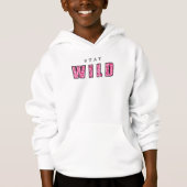 ben azelart stay wild hoodie (正面)