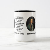 Ben Franklinプリンタからプリント印刷引用文へ ツートーンマグカップ (中央)