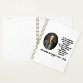 Ben Franklinプリンタからプリント印刷引用文へ プランナー手帳 (ディスプレー)