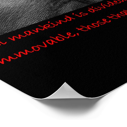 Ben Franklin – 動く人 ポスター (角)