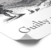 Ben Franklin Guilty as Charged ポスター (角)