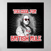 Ben Franklin Too クール British Rule ポスター (正面)