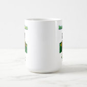 Ben-Hur Craque 10 com Capa da Bandeira コーヒーマグカップ (中央)