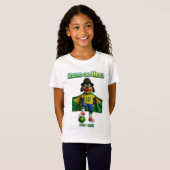 Ben-Hur Craque 10 com Capa da Bandeira Tシャツ (正面フル)