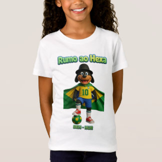 Ben-Hur Craque 10 com Capa da Bandeira Tシャツ