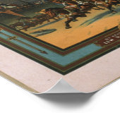 BEN HUR VINTAGE THEATRE POSTER REPRINT ポスター (角)