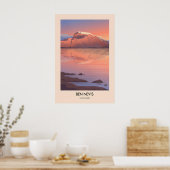 Ben Nevis Modern Travel Poster ポスター (キッチン)