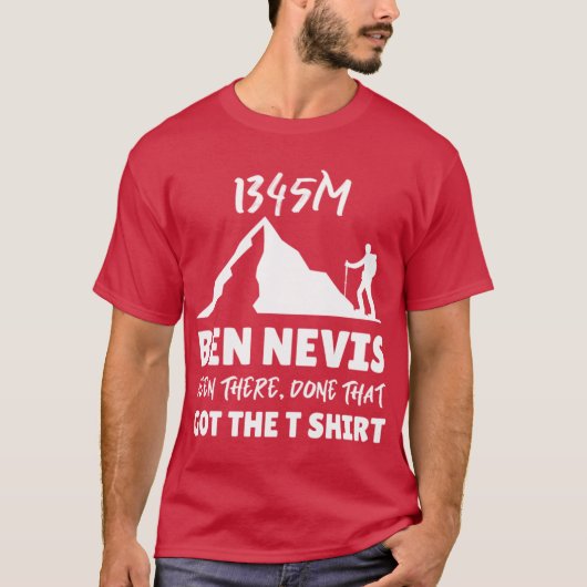 Ben nevis retro tシャツ (正面)