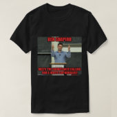Ben Shapiro難破人 Tシャツ (デザイン正面)