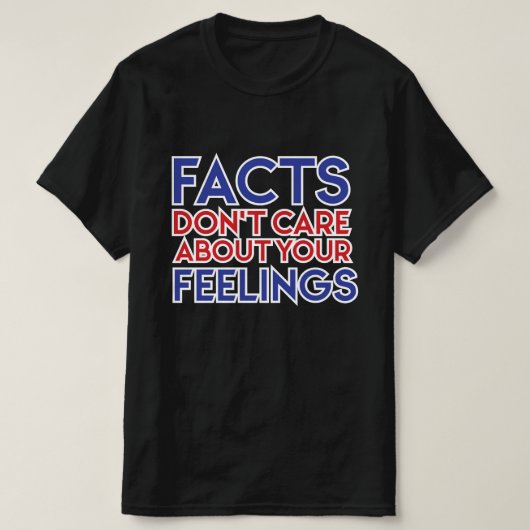 Ben Shapiro - FACTSはあなたの気に感覚についてではない Tシャツ (デザイン正面)