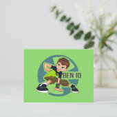 Ben Tennyson Omnitrixグラフィック インビテーションポストカード (スタンド正面)