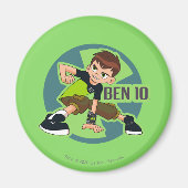 Ben Tennyson Omnitrixグラフィック マグネット (正面)