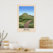 Ben Vane Munros of Scotland Poster ポスター (キッチン)