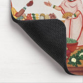 Benares、c.1840 (gouの野菜およびスパイスの市場 マウスパッド (コーナー)