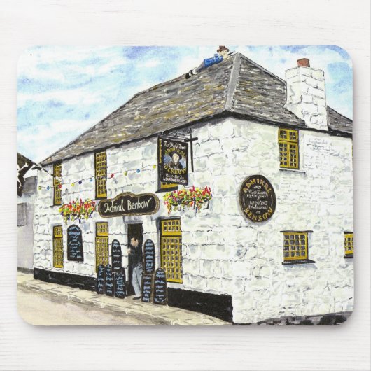 「Benbow海軍大将」のマウスパッド マウスパッド (正面)