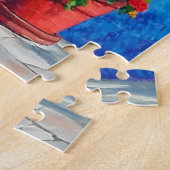 Bench Companions – Venice-Inspired Cats Puzzle ジグソーパズル (側面)