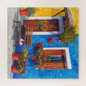 Bench Companions – Venice-Inspired Cats Puzzle ジグソーパズル (横)