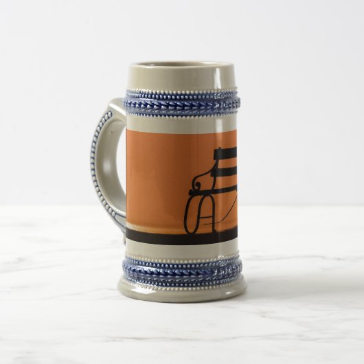 Bench for Us 22 oz Stein ビールジョッキ (正面左)