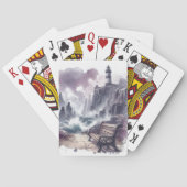 Bench in Front of Light house トランプ (裏面)