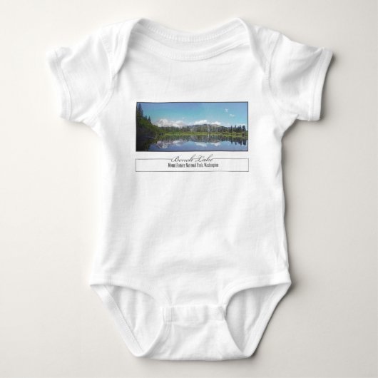 Bench Lake ベビーボディスーツ (正面)